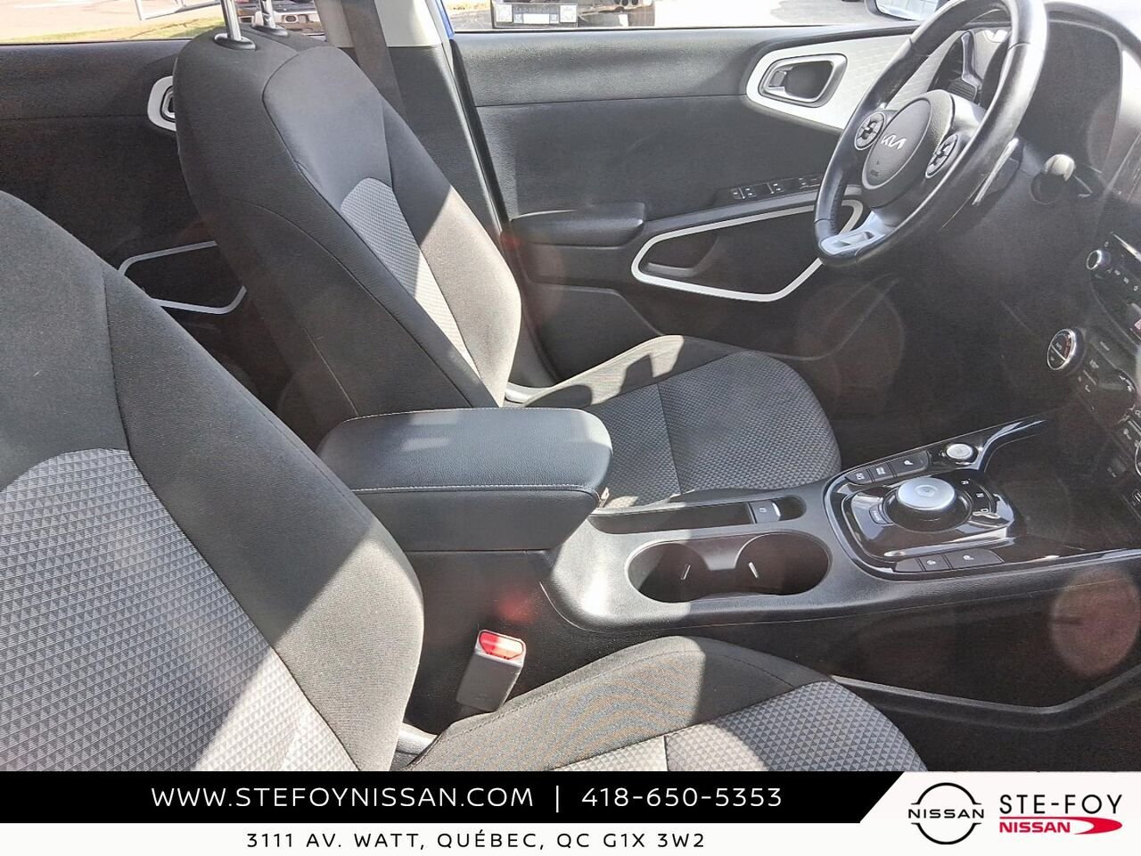 Kia Soul EV PREMIUM 2022 Bleu Ste-Foy - photo #2