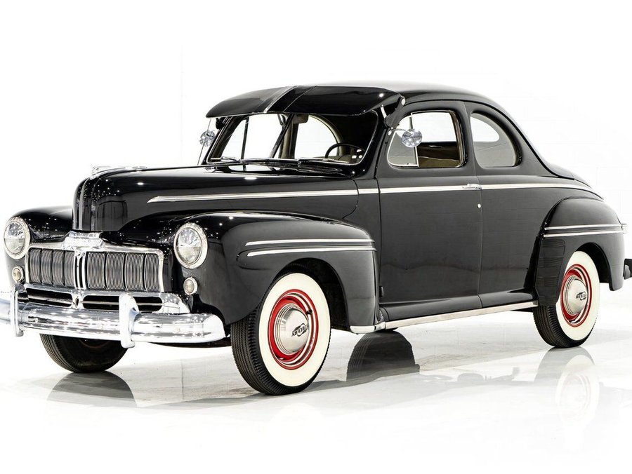 Mercury Eight Business Coupe 1947 1947 Noir