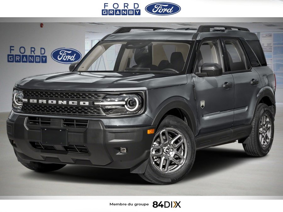 Ford Bronco Sport Big Bend 4x4 2026 Gris carbonisé métallisé