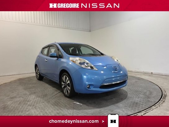 2014 Nissan Leaf 2014 Blue