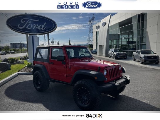 Jeep Wrangler 4 RM 2 portes Sport 2017 Rouge