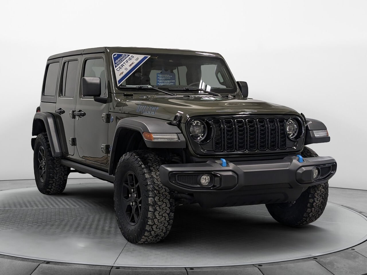 Jeep WRANGLER 2024 JEEP Wrangler4XE 4 door Willys PHEV 2024 Autre Sherbrooke - photo #3
