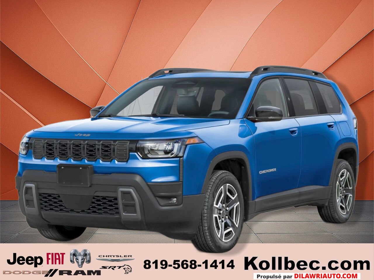 2026 JEEP Cherokee 26440 | Laredo 4x4 Hydro Blue Pearl Gatineau - photo #0