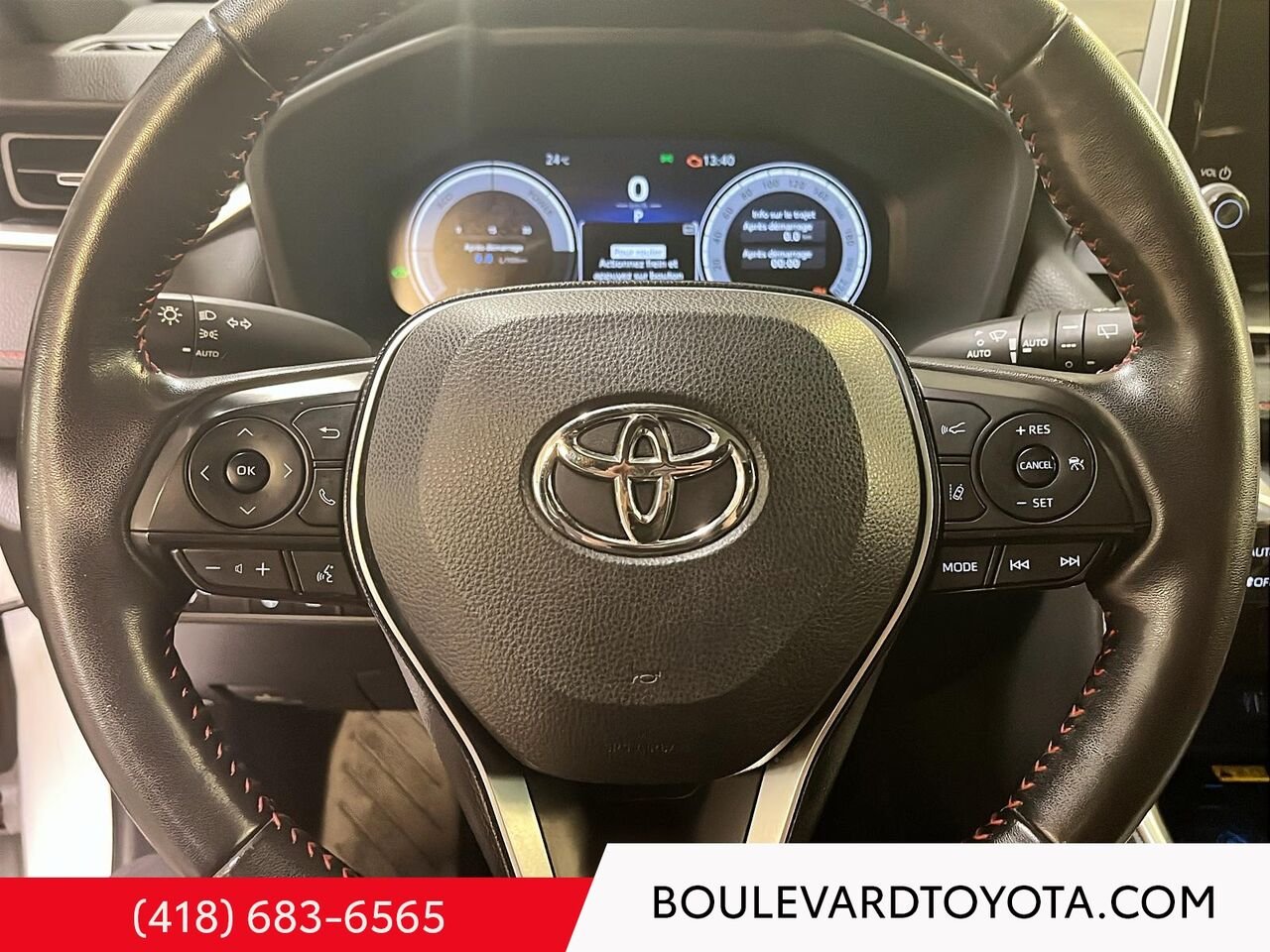 Toyota RAV4 PRIME 99835A-49 | XSE, HYBRIDE BRANCHABLE, AWD 2023 Blanc Québec - photo #11