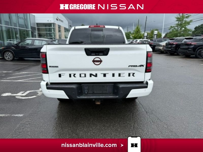 Nissan Frontier 2023 Blanc Blainville - photo #13