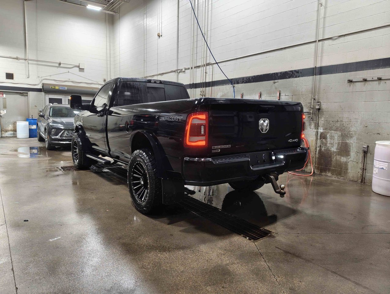 2024 Ram 3500 Big Horn 4x4 Reg Cab 8' Box Black Sherwood Park - photo #3