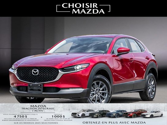 Mazda CX-30 2025 2025 Rouge vibrant cristal métallisé