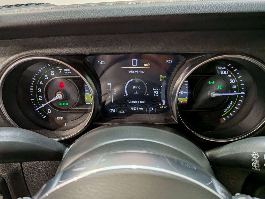 2021 Jeep Wrangler 4xe Unlimited Sahara 4x4 White Val-David - photo #16