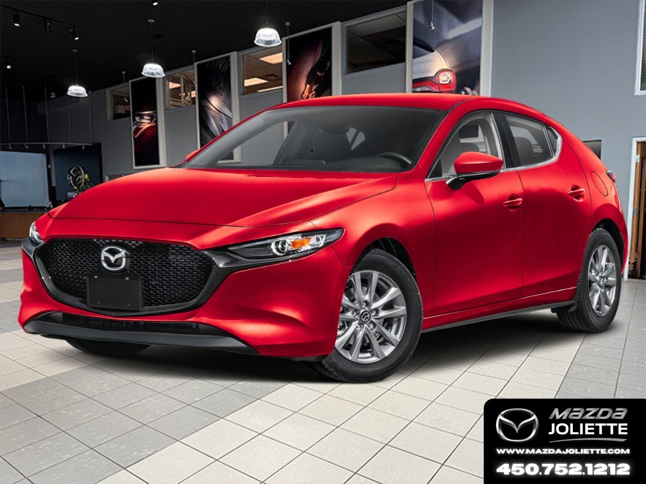 MAZDA Mazda3 Sport 2026 Rouge vibrant cristal métallisé Notre-Dame-des-Prairies - photo #0