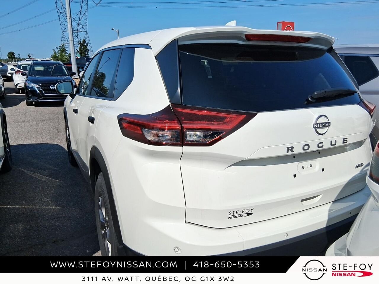 2024 Nissan ROGUE S TRACTION INTEGRALE White Ste-Foy - photo #1