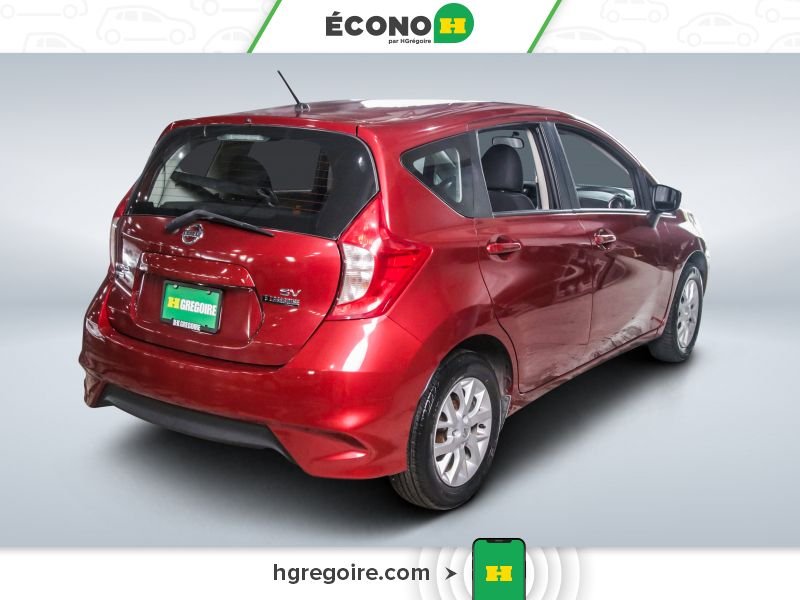 Nissan Versa Note 820298 | SV AUTO GR ÉLEC A/C BLUETOOTH CAMÉRA MAGS 2018 Rouge Laval - photo #6