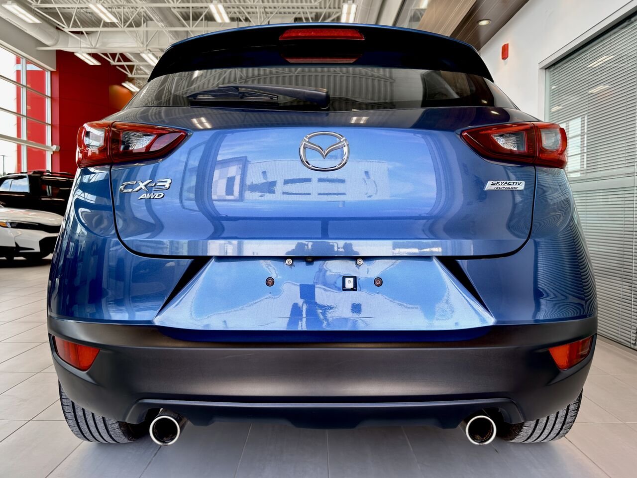 Mazda CX-3 2018 Bleu Notre-Dame-des-Prairies - photo #8
