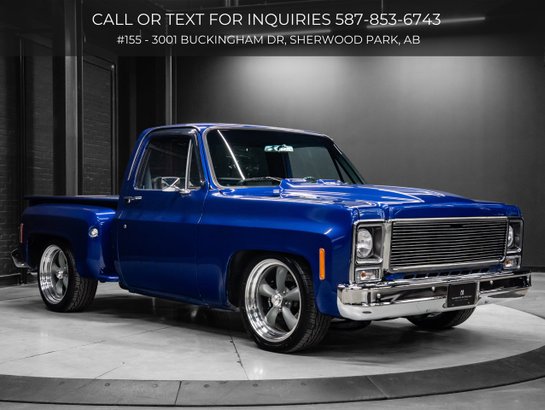 1977 GMC C10 1977 Blue