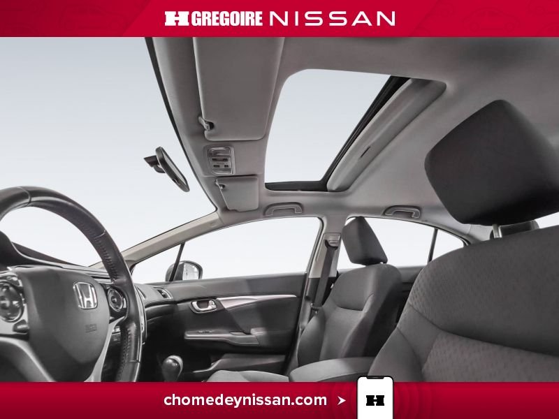 Honda Civic 2015 Gris Saint-Eustache - photo #16