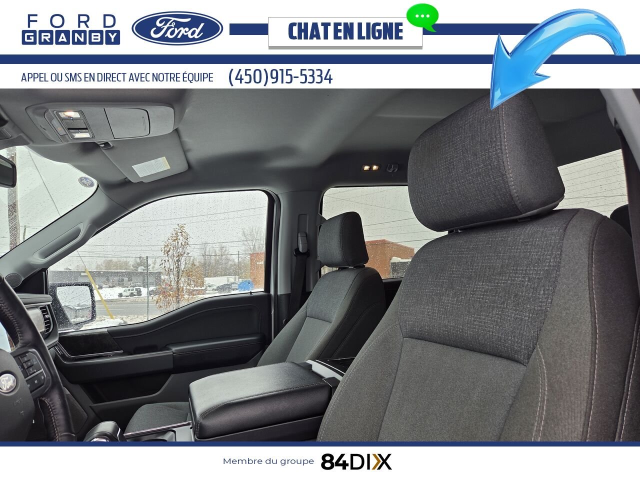 Ford F-150 Lightning 2024 Blanc Granby - photo #20