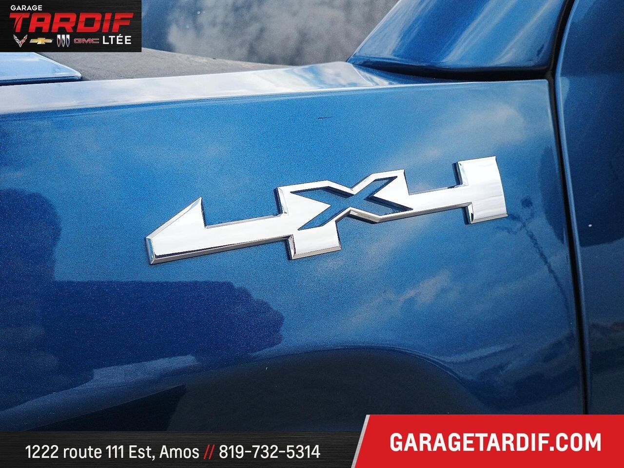 GMC SIERRA 4RM, CAISSE 46238A 2016 Bleu Amos - photo #5