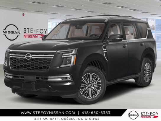 2026 NISSAN ARMADA PLATINE 2026 Black