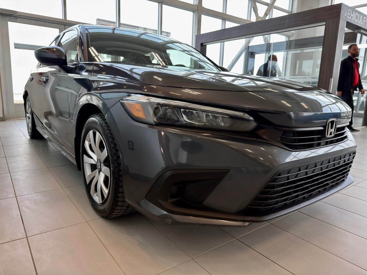 Honda Civic Sedan 2023 Gris Notre-Dame-des-Prairies - photo #5