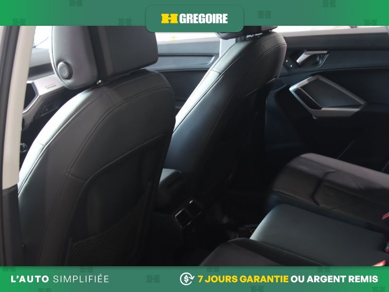 Audi Q3 822338 | Komfort AWD AUTO A/C MAGS CUIR TOIT CAM RECUL BLUE 2022 Blanc Laval - photo #23