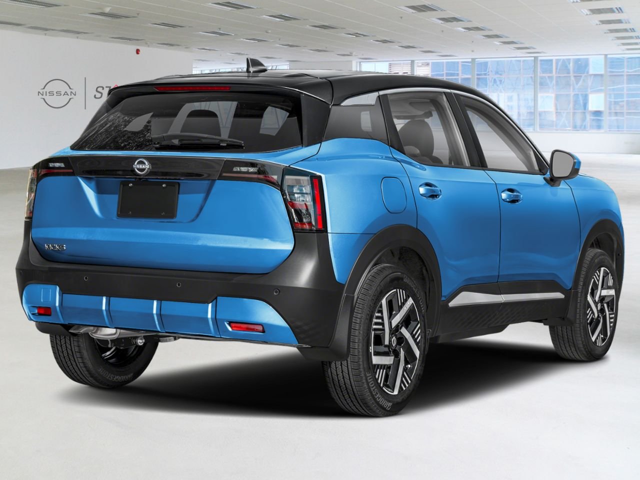 2026 Nissan Kicks Artic Ice Blue Metallic/Super Black Saint-Basile-le-Grand - photo #1