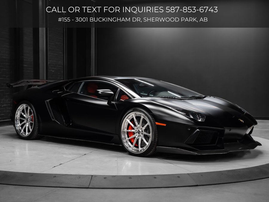 2015 Lamborghini Aventador 2015 Matt Black