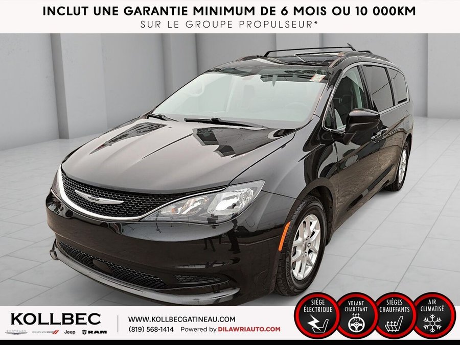 CHRYSLER GRAND CARAVAN *** UN PROPRIO + CLEAN CARFAX *** 2021 Noir