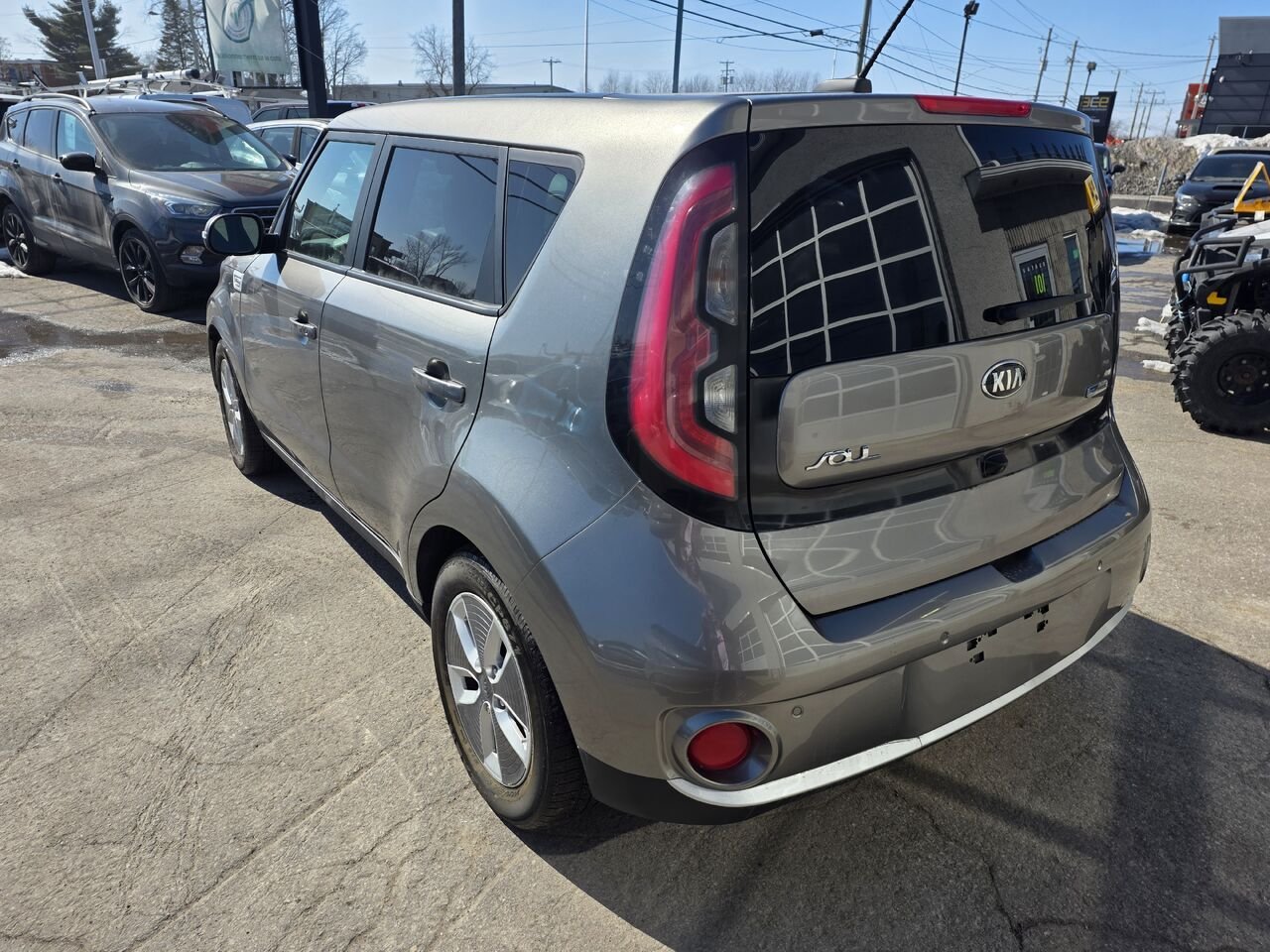 Kia Soul EV 2019 Gris Longueuil, - photo #3