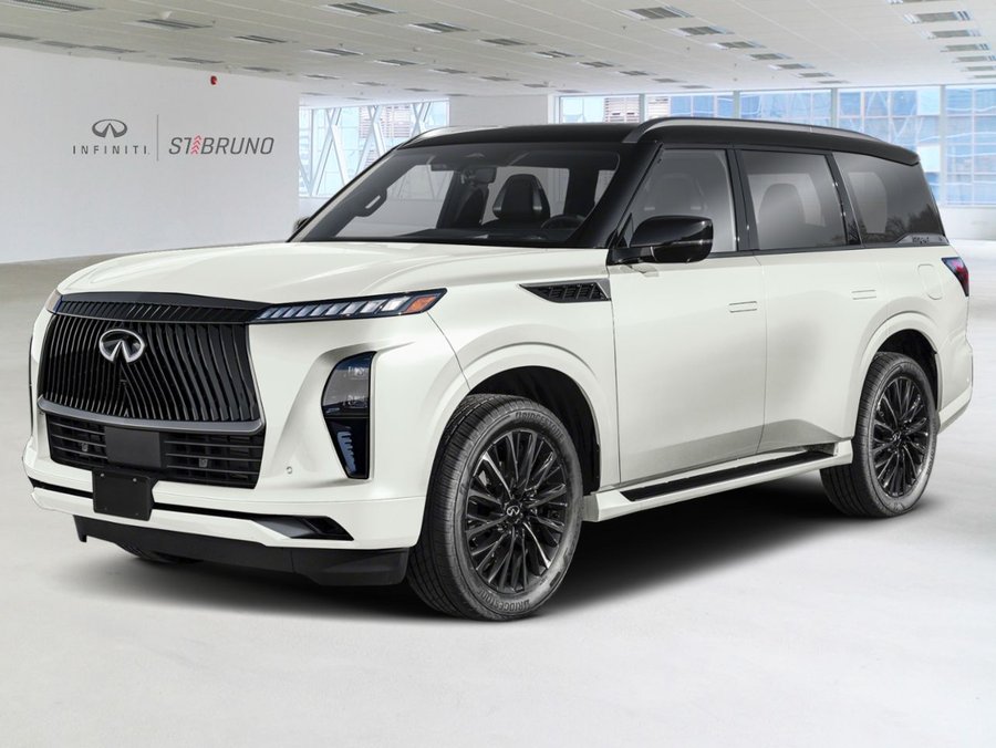 INFINITI QX80 2026 2026 Noir obsidienne/Blanc radieux