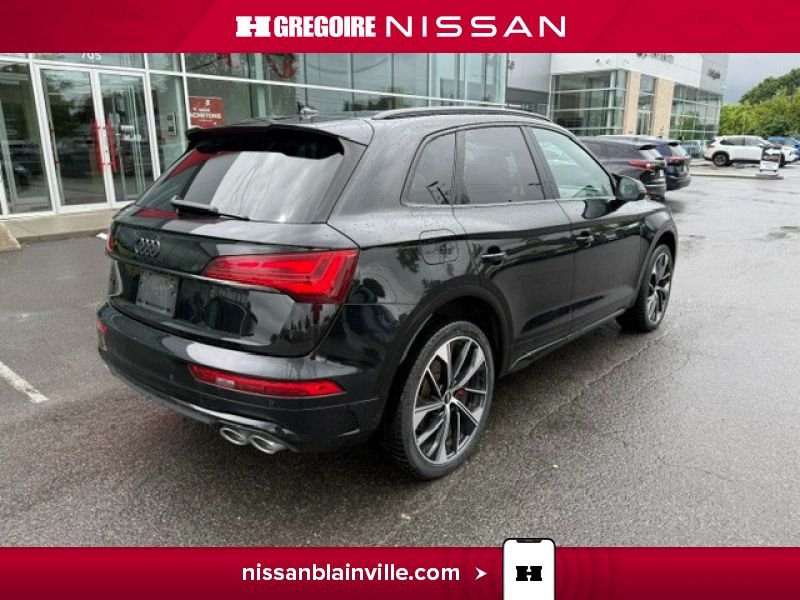Audi SQ5 BI6248 | Progressiv SQ5 349HP TOIT PANO CUIR ROUGE 2022 Noir Laval - photo #14