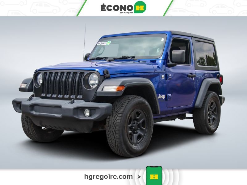 2019 Jeep Wrangler Blue Saint-Eustache - photo #2