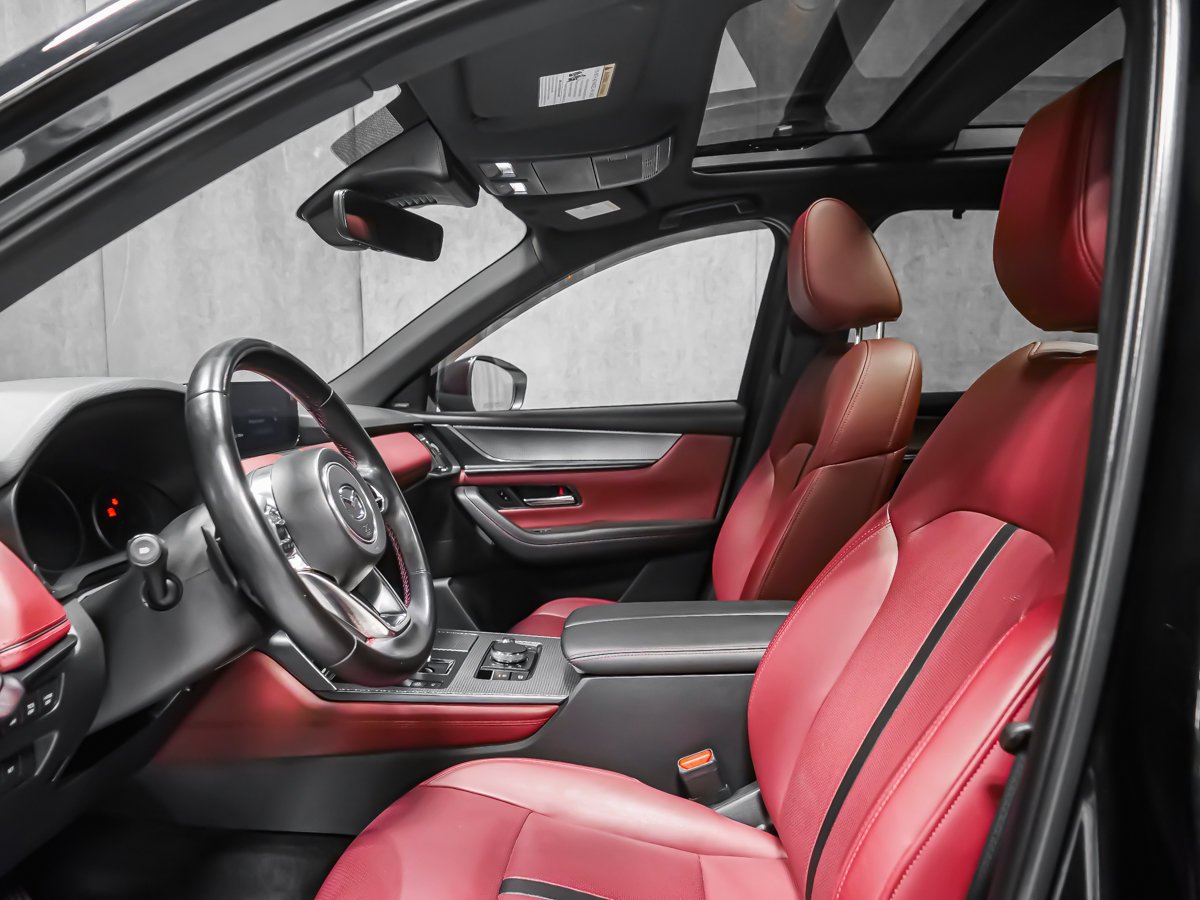 2025 Mazda CX-70 MHEV GT-P SIÈGES VENTILER BARRE DE TOIT Black Montreal - photo #16