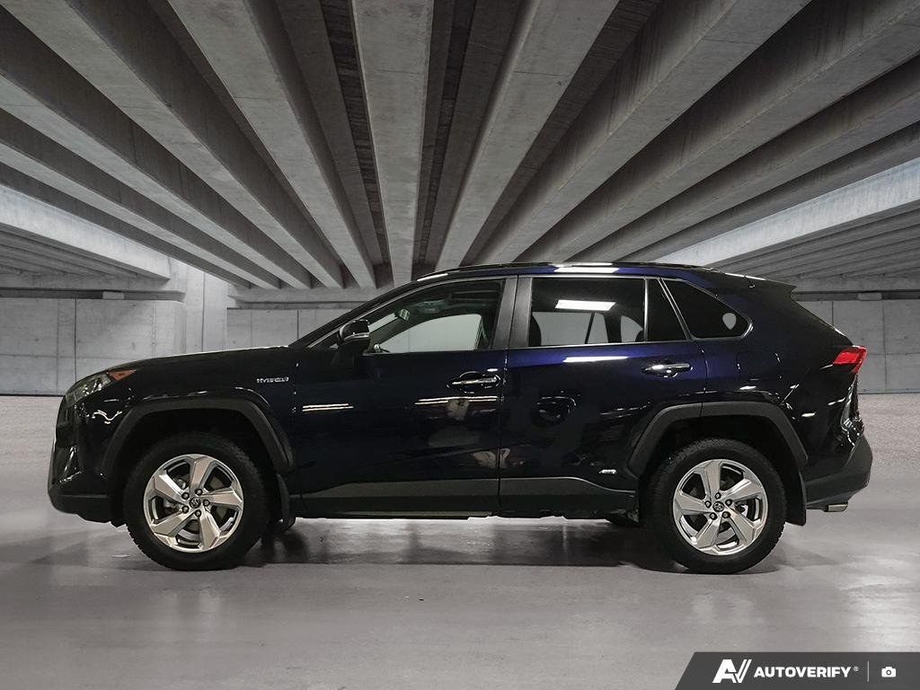 2021 Toyota RAV4 2601418A | Hybrid Limited Blue Edmonton - photo #2