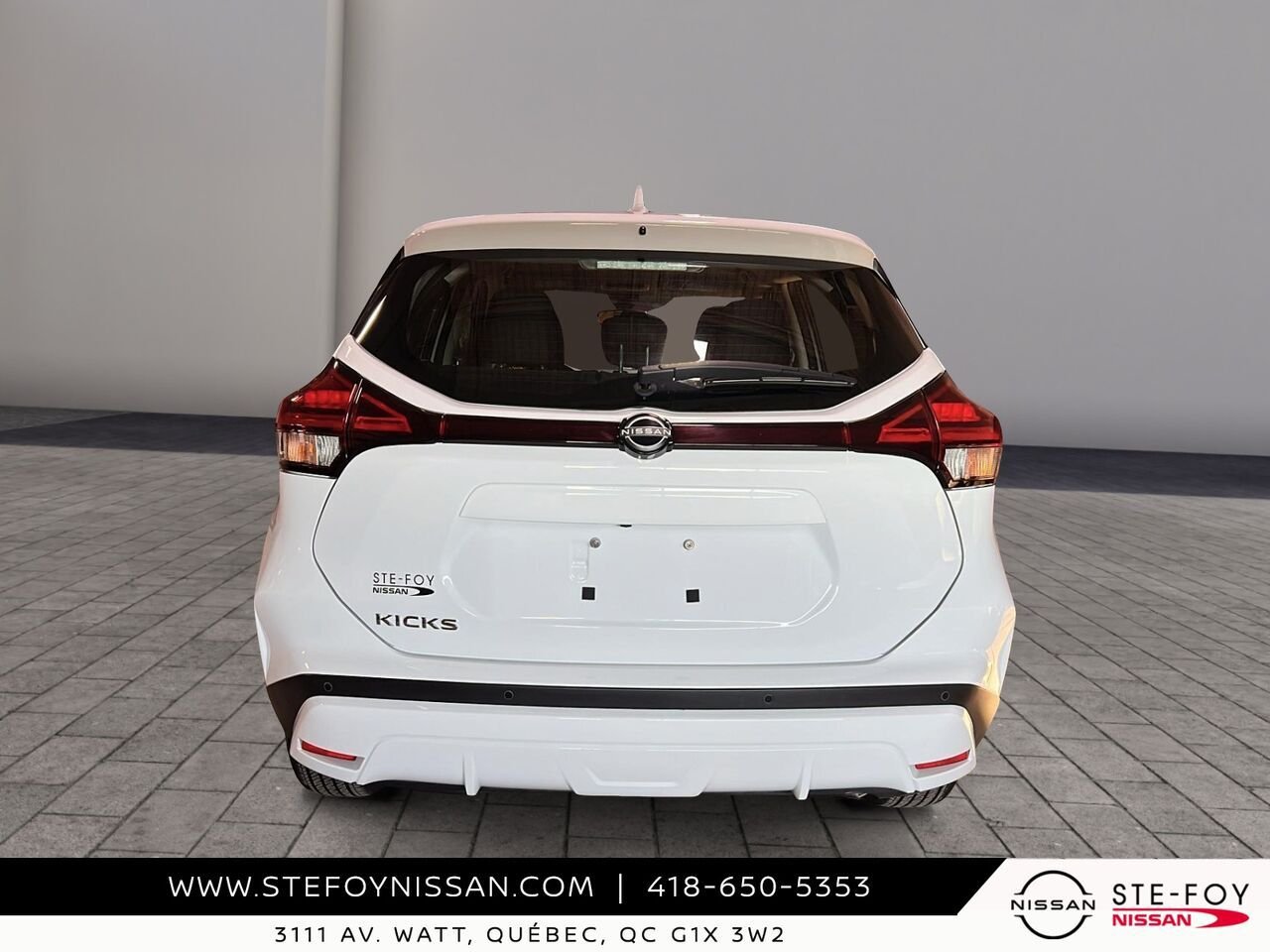 2024 Nissan Kicks S White Ste-Foy - photo #2