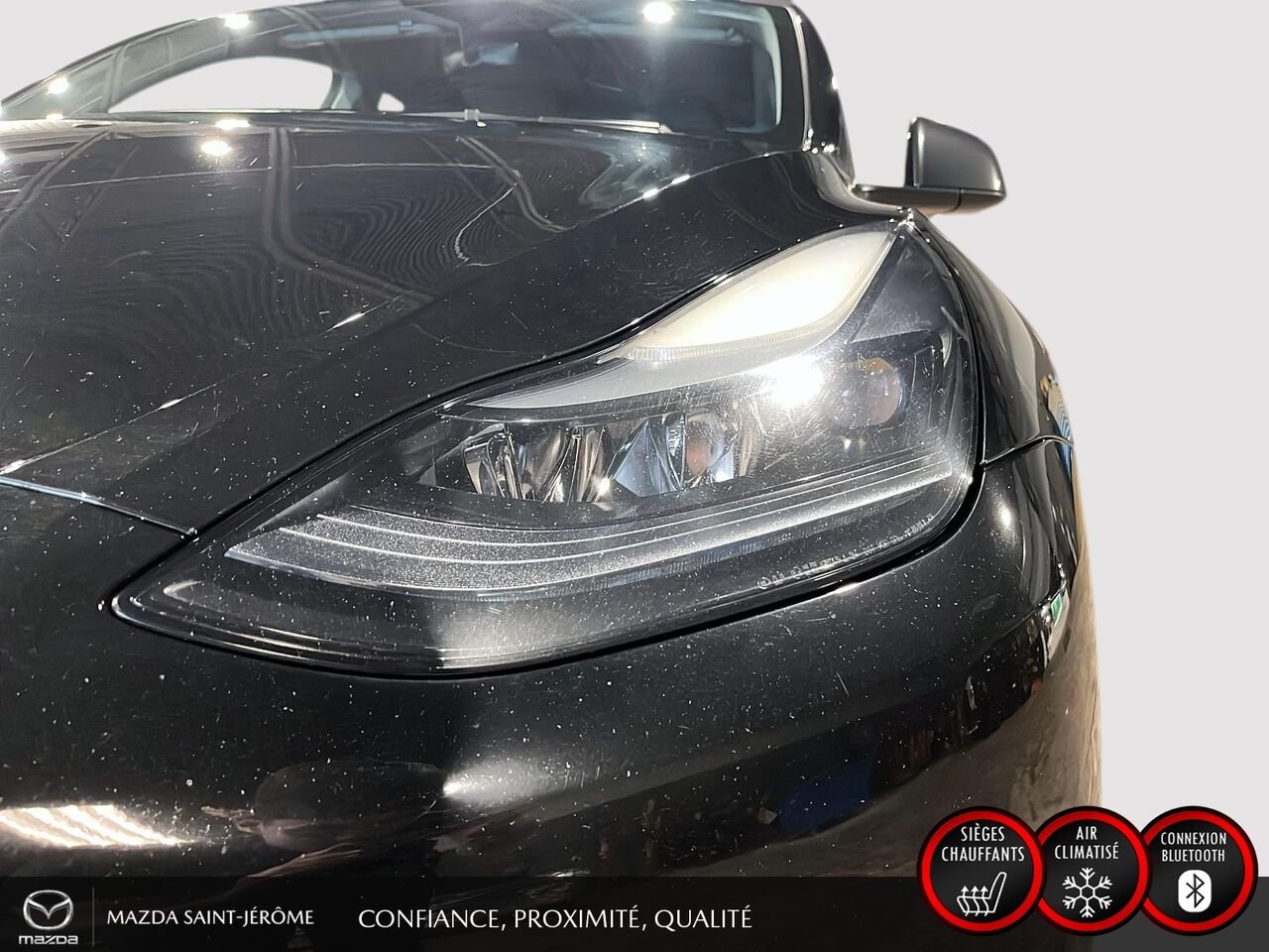2023 Tesla Model Y MOON ROOF | LEATHER | Black Saint-Jérôme - photo #1