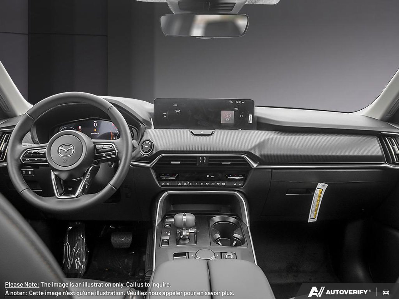 Mazda CX-90 hybride rechargeable JM3KKCHA9T1382410 2026 Bleu cristal foncé mica Mirabel - photo #23