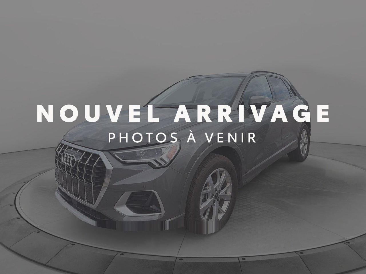 Audi Q3 NIV WA1AUCF30S1072593 2025 Argent Baie-Comeau - photo #0