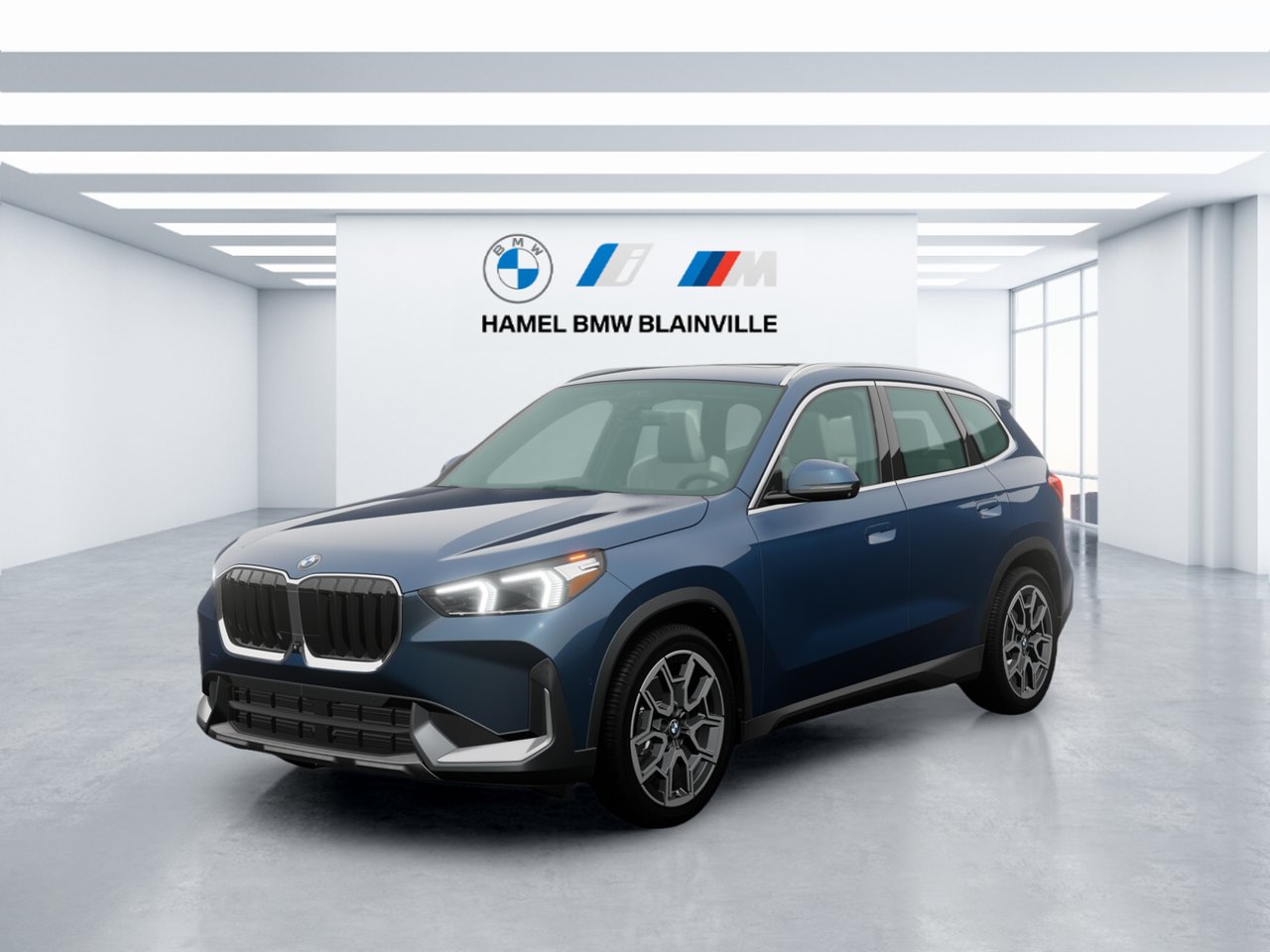 2026 BMW X1 xDrive28i Frozen Portimao Blue Metallic Blainville - photo #0