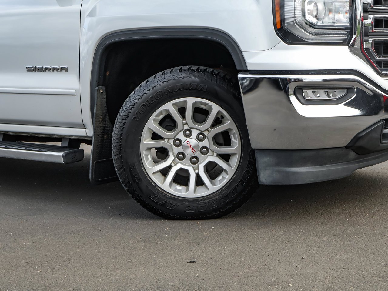 2016 GMC Sierra 1500 4WD Crew Cab 143.5 SLE White Sherwood Park - photo #10