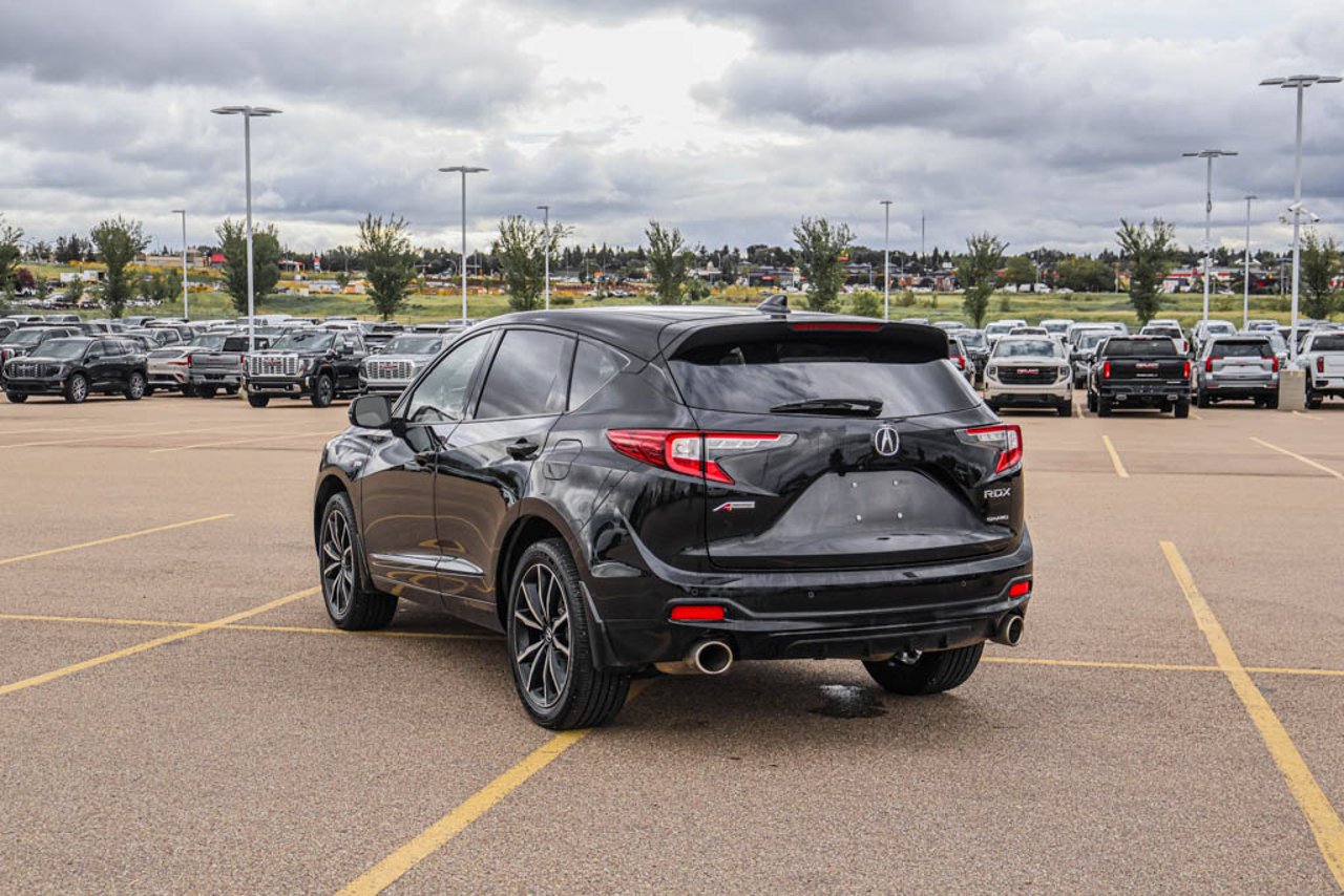 2025 Acura RDX Platinum Elite A-Spec AWD Black Sherwood Park - photo #5