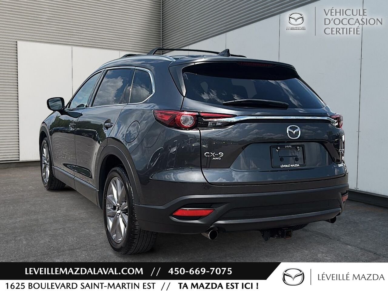 Mazda CX-9 GS TI 2023 Gris Laval - photo #6