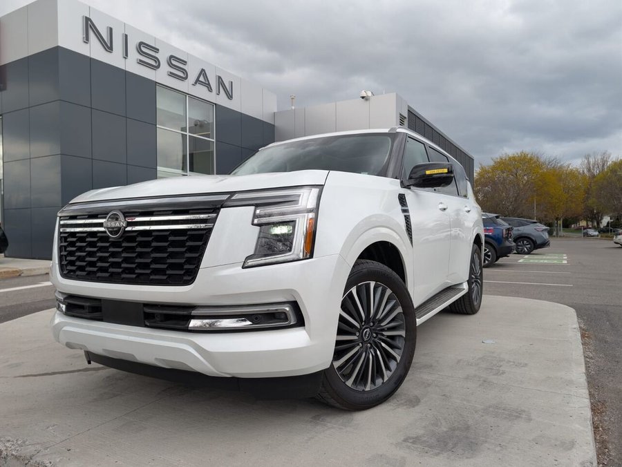 2026 NISSAN Armada 2026 Everest White Pearl Tricoat