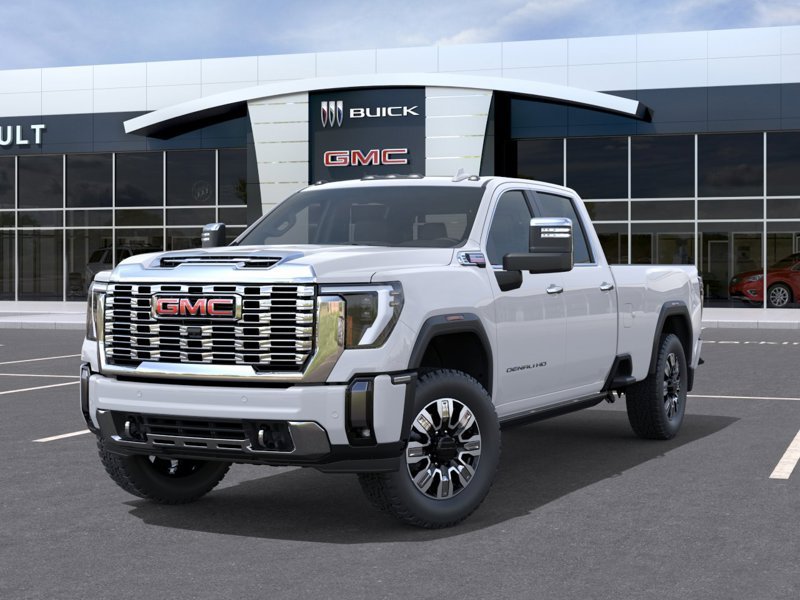 GMC Sierra 2500HD Denali cabine multiplace 4RM 172 po 2026 BLANC SOMMET Sherbrooke - photo #5
