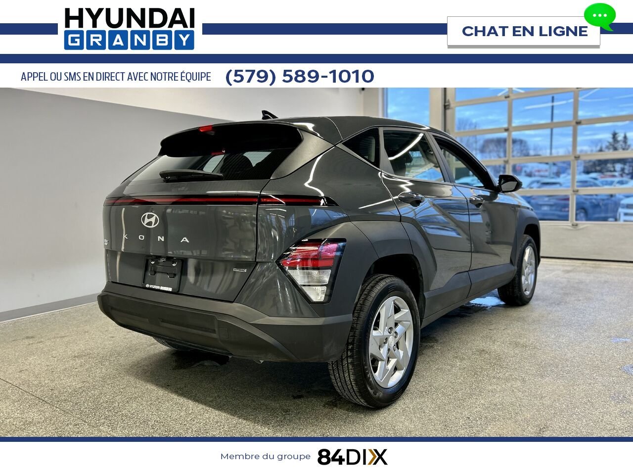 Hyundai Kona 2024 Gris Granby - photo #6