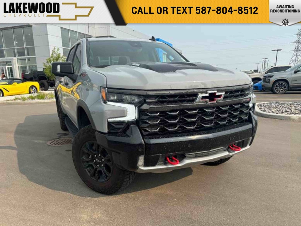 2025 Chevrolet Silverado 1500 4WD Crew Cab 147 ZR2 Grey Sherwood Park - photo #0