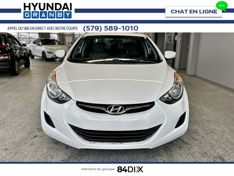 2013 Hyundai Elantra 2013 White