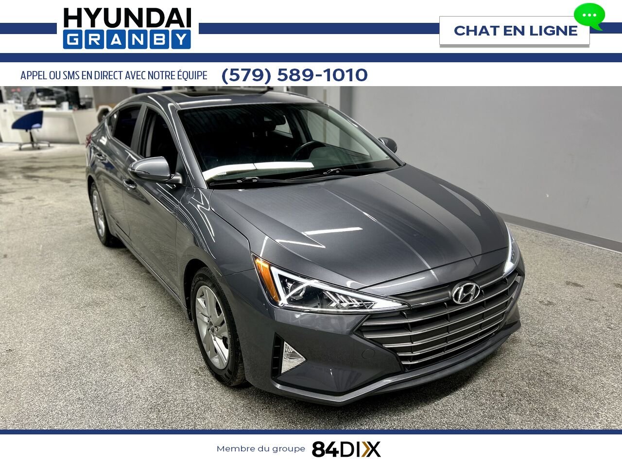 Hyundai Elantra 2020 Gris Granby - photo #1