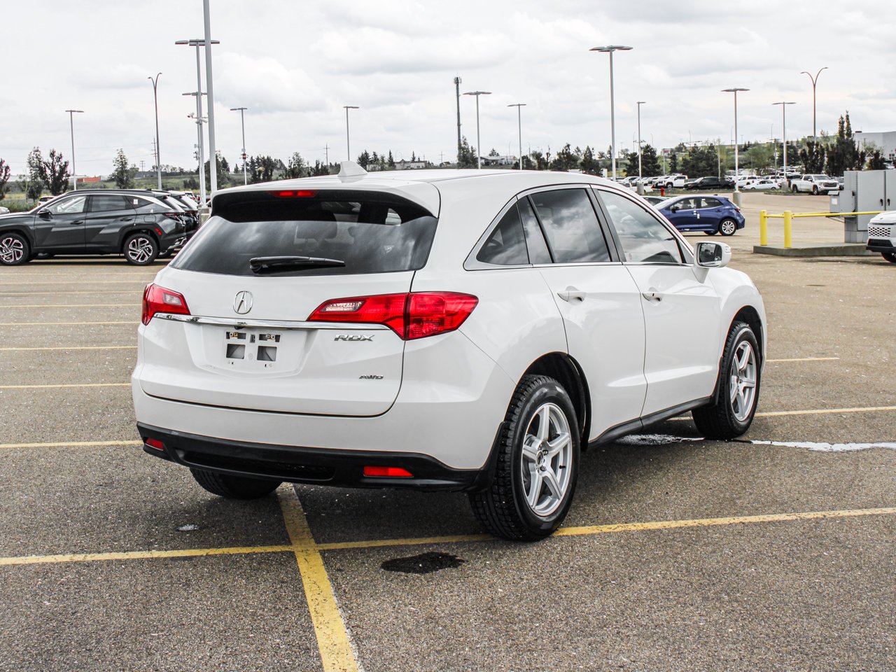 2014 Acura RDX AWD 4dr White Sherwood Park - photo #8