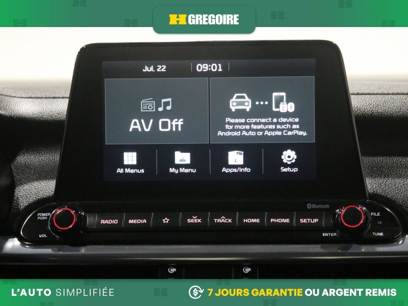 Kia Forte 821252 | EX AUTO AC GR ELECT MAGS CAM RECUL BLEUTOOTH 2020 Argent Laval - photo #22