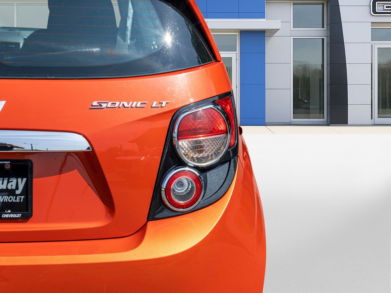 2012 Chevrolet Sonic Hayon 5 portes LT Orange Châteauguay - photo #33