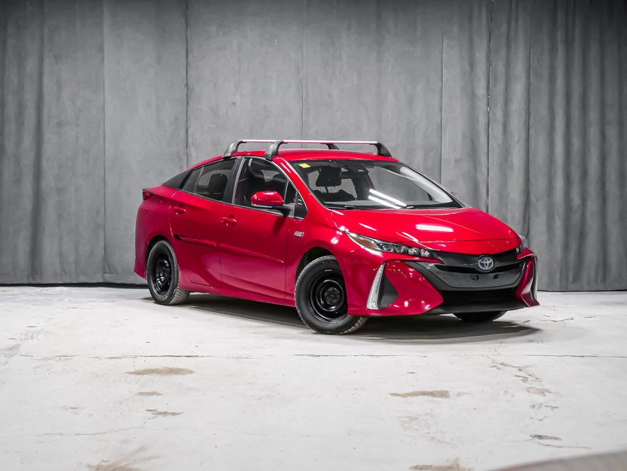 2022 Toyota Prius Prime PLUG-IN 2 SET PNEUS GPS SIÈGES CHAUFFANTS CAPTEUR DEPART DE LIGNE Red